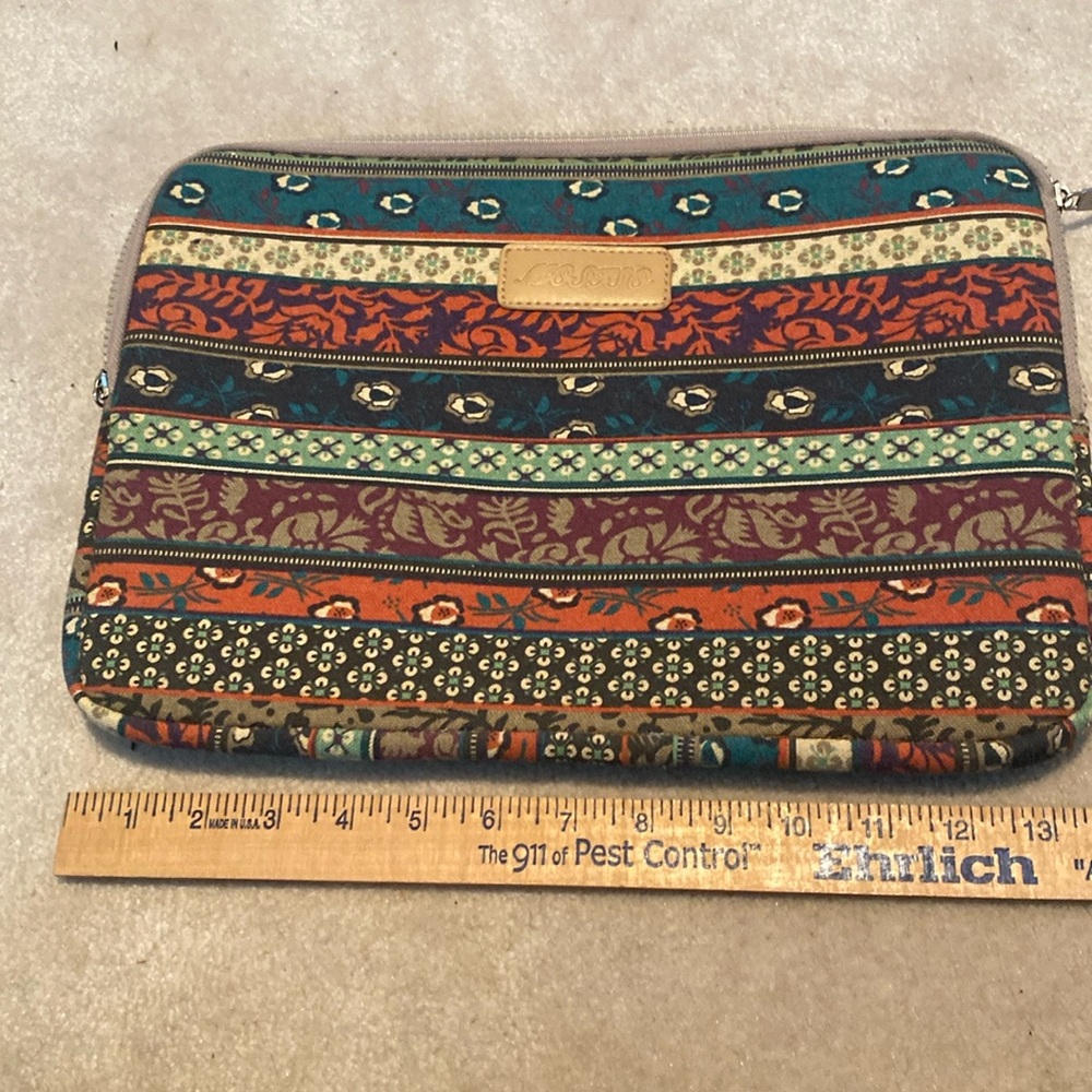 NWOT Mostso Boho Print Laptop Case